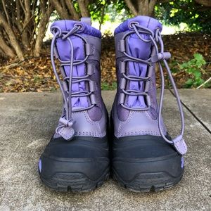 The North Face Girls Youth Alpenglow IV Winter Waterproof Snow Boots Sz 11